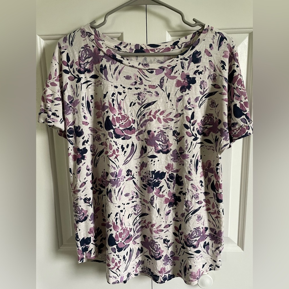Floral Print Women's Top
